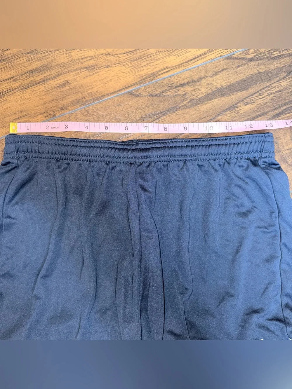 Nike Women’s Navy Athletic Running Shorts with Swoosh